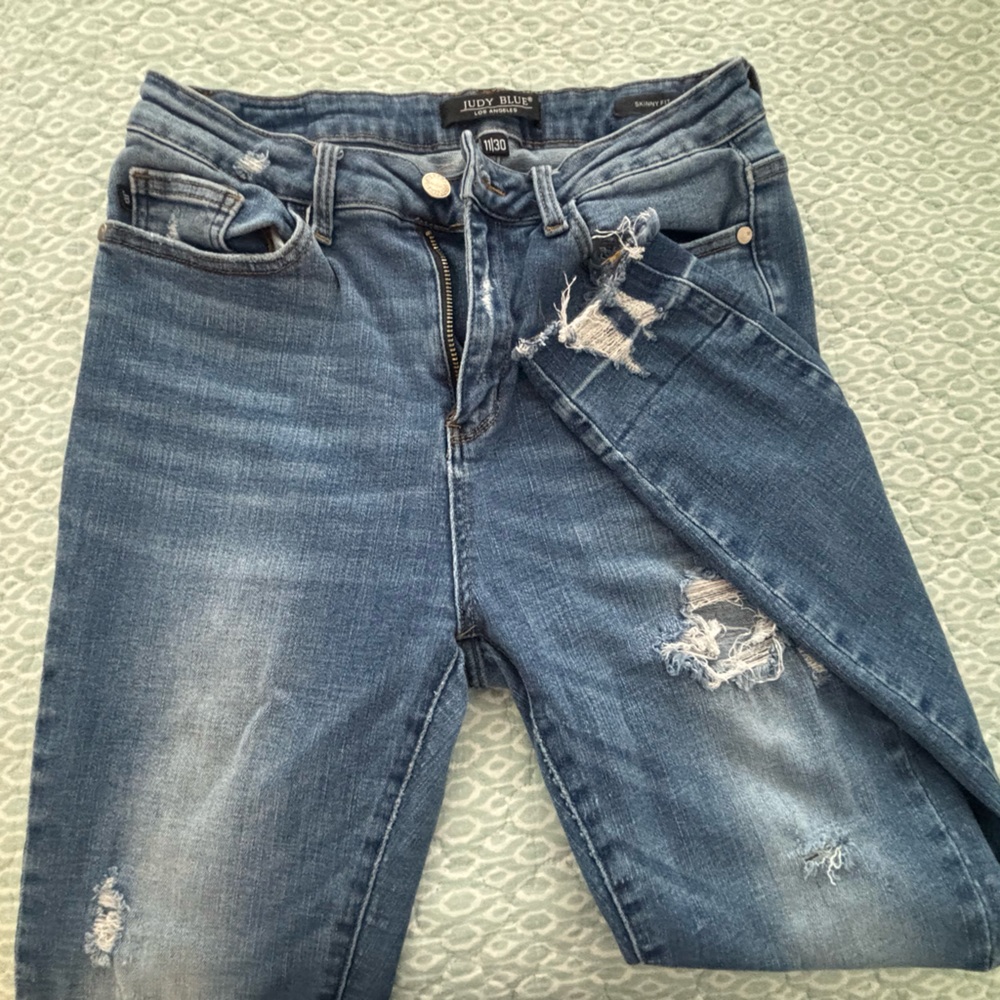 Distressed Judy Blue Jeans